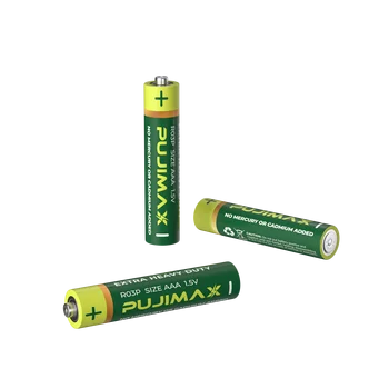 PUJIMAX 40Pcs Uhlíkové Batérie 1,5 V AAA R03P Suché Batérie Extra Ťažká Jedno Použitie Batérie Nový Upgrade Bezpečné a Trvalé 4