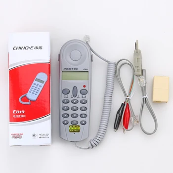 KELUSHI Vlákniny Nástroj C019 Telefónnu Linku Sieťový Kábel Tester Zadok Test Tester Lineman Nástroj Profesionálne Zariadenie 4