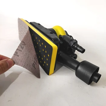 Obdĺžnikový Pneumatické Suchá Brúska Automobilový Spray Paint Putty Brúska 70*198mm brúsny papier Stroj