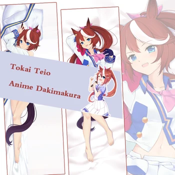 Anime Hry Umamusume Celkom Derby Tokai Teio Dakimakura Objímanie Telo Obliečka Na Vankúš Hodiť Vankúš Vankúš Posteľná Bielizeň