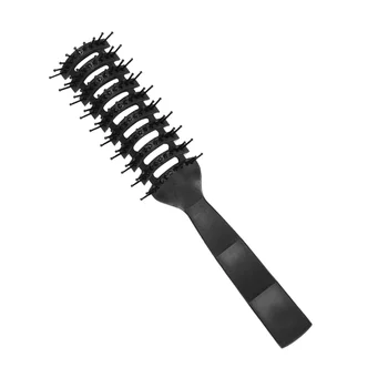 Muži Hairbrush Plastové Masáž Hlavy Vlasy Styling Kefa Slicked späť na vlasovú Pokožku Masér Kefa pre Salón Domov