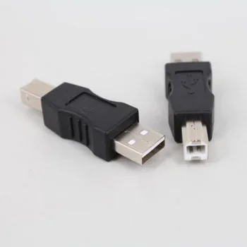 Vysokorýchlostné USB 2.0 typu A Mužov typ B Male USB Tlačiareň, Skener Adaptér synchronizáciu údajov Spojka Converter Konektor