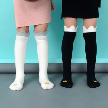 Krásne Dievčatá, Deti Batoľa Koruny Kolená Vysoké Ponožky 1 až 6 rokov, Baby, dievčatá kolená vysoké ponožky
