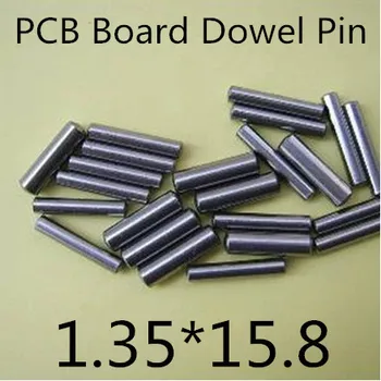 500pcs/veľa Kvalitných 1.35 mm z nehrdzavejúcej ocele pcb dosky dowel pin dĺžka 15,8