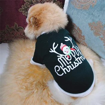 Plyšové Rim Šteňa Psa Domáce Zvieratá Vianočný Kostým Oblečenie Psa Mikina Vianoce Mäkké Oblečenie Pre Psy, Teplé Roztomilý Pes Útulný Sveter