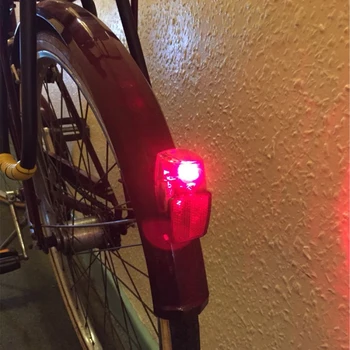 LED Bike Blatník Svetlo Požičovňa Zadný Blatník Svetlo Červené Bezpečnostné Upozornenie Cestnej Bike MTB Bicykel zadné svetlo Lampy Bike Príslušenstvo