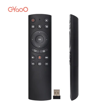 G20BTS 2.4 G Bezdrôtový Vzduchu Myš Diaľkové Ovládanie Gyroskop Univerzálne Ovládanie Hlasom Pre Xiao Smart TV Mibox Oheň Stick Android TV 4
