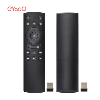 G20BTS 2.4 G Bezdrôtový Vzduchu Myš Diaľkové Ovládanie Gyroskop Univerzálne Ovládanie Hlasom Pre Xiao Smart TV Mibox Oheň Stick Android TV 5