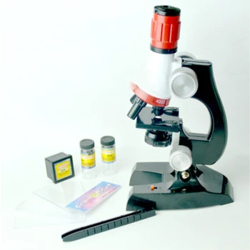 Skoro Vzdelávania Bioscience HD 1200x Mikroskopom Hračka Detí, Vedy a Vzdelávania Auta Základnej Školy Experimentálne Zariadenia 0