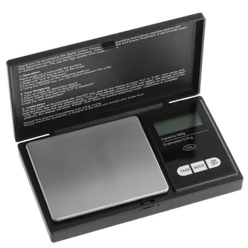 300 g/0.01 g Mini Digital Mierka LCD Elektronické Šperky, Zlato Vrecku Gram Hmotnosti #RW1209