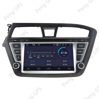 Android 11.0 CD DVD Prehrávač Hyundai I20-2017 Multimediálne Headunit Auto Stereo GPS Navigácie Rádio Carplay DSP PX6 6 Core