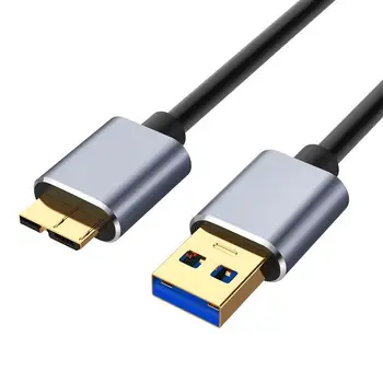 3.0 USB Typ A-Micro B Údajov Sync Kábel Rýchlosť USB3.0 Kábel Pre Externý Pevný Disk, Disk HDD Konektor Kábla Údaje Line