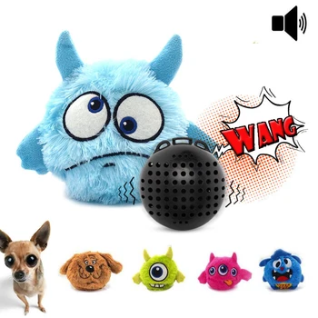 Interaktívna Hračka Pre Psa Skákacie Loptu Monster Domáce Zvieratá, Hračky Šteňa Počiatočných Hračky, Vibračné A Pohybe Psa Príslušenstvo Batérie, Napájaný