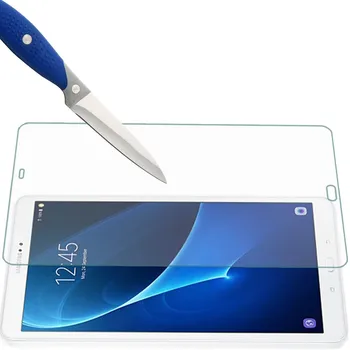 9H Tvrdosť Tvrdeného Skla Screen Protector Samsung Galaxy Tab 10.1 Palcový 2016 SM-T580 T585 Proti Poškriabaniu HD Ochranný Film