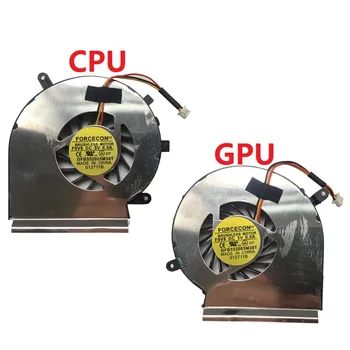 Nový notebook CPU GPU Chladič na Chladenie ventilátor pre MSI GE72 GE62 PE60 PE70 GL62 GL72 GP62 2QE 6QG MS-1794 MS-1795