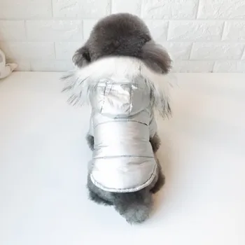 Zimné Oblečenie Pre Psy, Pet Kostým Teplý Kabát Pre Francúzsky Buldog Chihuahua Yorkies Psie Oblečenie, Spoločenské Šteňa Hoodies Bunda Oblečenie #8