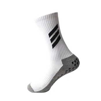 Hrubé Športové pánske Ponožky Krátke Rúrka V Rúrke Futbal Ponožky Prekladané Non-slip Nosenie-odolné Vonkajšie Športové Ponožky