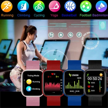 Nové Inteligentné Hodinky Ženy Muži Smartwatch Elektronika Smart Hodiny Pre Android, IOS Fitness Šport Tracker Smart-hodinky Značky Trosmart