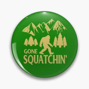Preč Squatchin Prispôsobiteľné Soft Tlačidlo Pin Dekor Odznak Roztomilý Kovové Darčekové Brošňa Cartoon Šperky Ženy Oblečenie Móda Creative