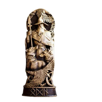20 cm od Loki software Pantheon Viking Pohanské Asatru Pohanskému Bohu A Bohyne Škandinávskych Bohov Oltár Mytológie Socha Odin Socha