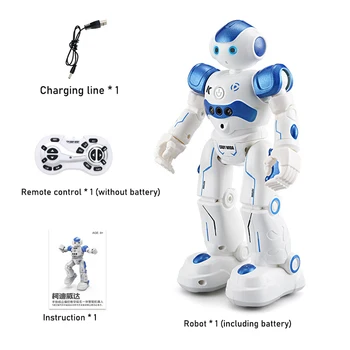 Originál nový produkt JJRC R2S puzzle diaľkové ovládanie programovanie tancujúci robot multifunkčný gesto indukčné detí, hračky