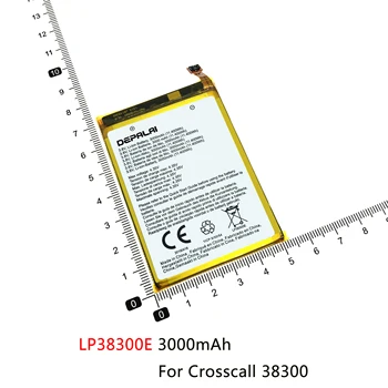 LP38300E LPN385350 LPN385440 Batérie Pre CROSSCALL Trekker X3 CORE-X3 Trekker-X4 38300 Li-ion bateria Mobilného Telefónu, Batérie