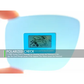 Mryok POLARIZOVANÉ Náhradné Šošovky pre Oakley Eyepatch 1&2 slnečné Okuliare Striebra, Titánu