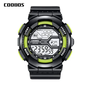 Muži Športové Digitálne Hodinky Vojenské LED Svietiace Nepremokavé pánske Náramkové hodinky 2020 Trend Muž Bežné Gumy Hodiny reloj de hombre