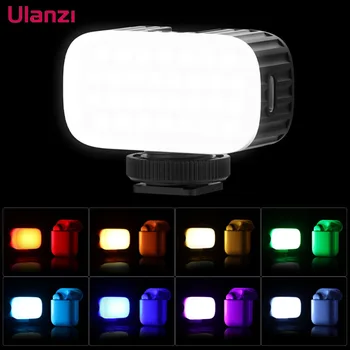 Ulanzi VL15 Mini RGB LED Video Svetlo Prenosné Vreckové fotografie Svetlo Vlog Vyplniť Svetla pre Smartphone DSLR zrkadlovka Lampa 0