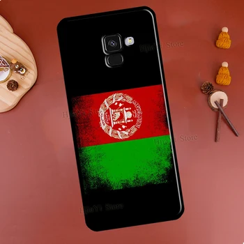 Afganistan Afganský Vlajka Kryt Puzdro Pre Samsung J1 J3 J5 J7 A3 A5 2016 2017 J4 J6 Plus J8 A6 A7 A8 A9 2018 Coque