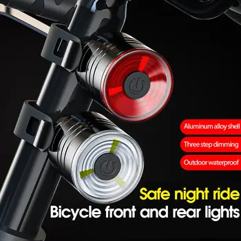 Nové Bicicleta Požičovňa Smart Auto Brzdy Snímanie Svetla IPX4 Vodotesný LED Nabíjania Cyklistické zadné svetlo na Bicykel Zadné Svetlo Príslušenstvo