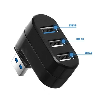 3 Porty USB 3.0 Hub, Vysoká Rýchlosť Prenosu Dát Splitter Box mobilný telefón nabíjačku Adaptér Pre Pc, Notebook, Usb Hub, 3/6 Port Usb Hub
