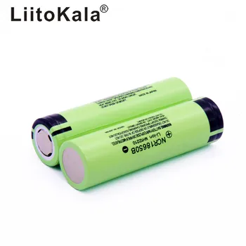 LiitoKala Nový, Originálny NCR18650B 3,7 v 3400 mah 18650 Lítiové Dobíjacie Batérie Pre Baterku batérie
