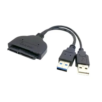 Banggood Dual USB 3.0 + 2.0 Portu SATA 7+15 22 Pin pre 2.5