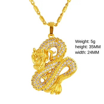 Skutočné 18K Zlata Plné Náhrdelník Prívesok pre Mužov, Ženy, Striebro 925 Šperky Bizuteria Bijoux Femme Joyas Diamantové Náhrdelníky Zirkón