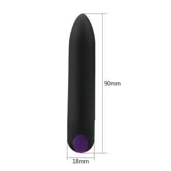Vaginálne Masér Bullet Vibrátory Sexuálne Hračky Pre Ženy Dildo USB Nabíjanie Stimulátor Klitorisu 10 Frekvencia Silné Vibrácie 1