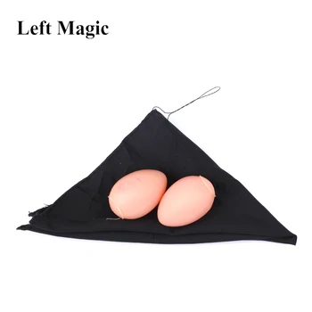 1set Vreckovku, Nachádzajúce sa Vajíčko zblízka Magické Triky, profesionálny kúzelník fáze ulici Príslušenstvo ilúzie rekvizity E3072