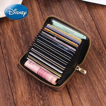 Disney Lady Mickey Mouse Držiteľa Karty Módne Multi-Slot Pre Kartu Veľké Kapacity Malých Držiteľa Karty Mini Peňaženka Peňaženky Mincu Kabelku Lady