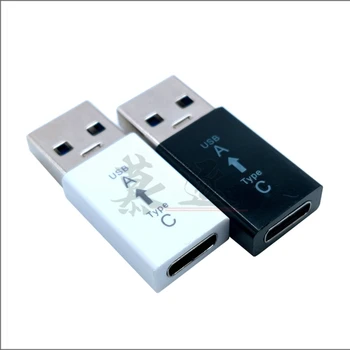 Typ C Samica Samec na USB Adaptér Konektor Pre Huawei Oneplus Xiao Samsung Notebooky Typ-C Telefón Nabíjačku USBC TYPEC Kábel 0