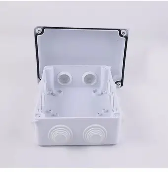 RA typ DIY elektronické plastové okno ABS box elektronických zariadení shell box nepremokavé spojovacia skrinka s krytom nástroj úložný box