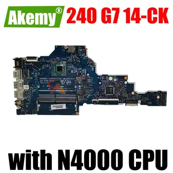 Pracujúcich Hp 240 G7 14-CK doska s N4000 CPU L23234-601 6050A2977701-MB-A03 testované ok