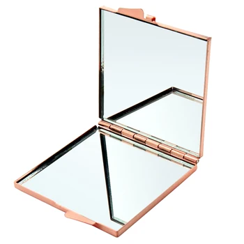 Nový 11 druhov Tvar Mini Zrkadlo Dievča Mini dvoch Strán Prenosné Zrkadlo Vrecku make-up Kozmetika Kompaktné Zrkadlá Drop Shipping