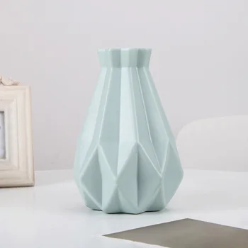 Nordic štýl Váza Imitácia Keramické Kvetinové Vázy Kôš Stola Rastliny Domáce Dekorácie Bonsai Dekor Kvet Usporiadanie Nádoby