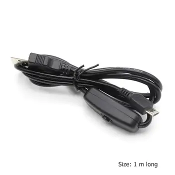USB, Micro USB Kábel vypínač On/Off Nabíjačka, Napájací Kábel pre Raspberry Pi Pripojený Pretaktovaní Vyžadujú Viac Energie