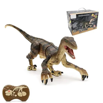 Rc Model Dinosaura Elektrické Chôdza Raptor Jurský Dinosaura Deti Hračka Inteligentné Zviera Simulácia Diaľkové Ovládanie Dinosaur