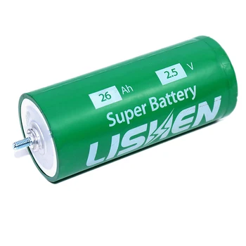 2KS Nové 2.5 V 26Ah lítium titanate batérie 30000 cyklov života diy 12v 24v 48v solárne skladovanie lampa UPS napájací zdroj LTO batérie