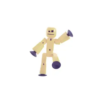 Náhodne 1Pcs/3ks Bulík Kawaii Anima Obrázok V Akcii Obrázok prísavky Zábavné Deformovateľné Sticky Robot Hračky