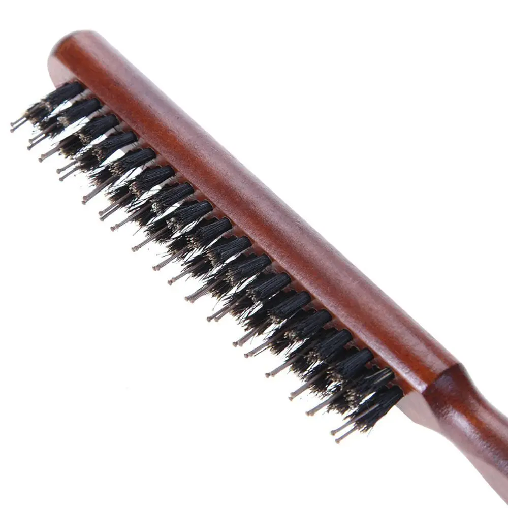 1 PC Pro Profesionálny Salón Provokujúcej Späť Kefy na Vlasy Dreva Štíhlu Líniu Špirála Hairbrush Rozšírenie Kadernícke Styling Nástroje DIY Kit 1