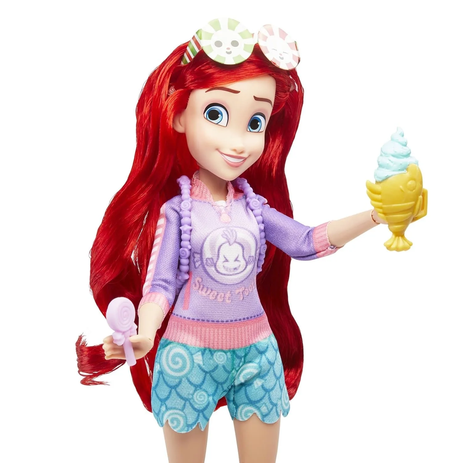 Disney Princezná Ariel bábika s komfi príslušenstvo 1