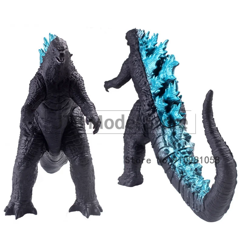Godzilla VS King Kong Monštier Mäkkej Gumy Veľká Bábika Ručne Vyrobené Model Fury Dinosaura Spoločné Hnuteľného Figma Akcie Obrázok PVC Hračky 1